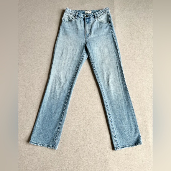 Rolla’s High Rise Straight Jeans Style 13496 Faded Vintage Size 27 Blue EUC - Picture 1 of 11